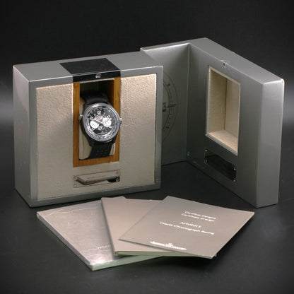 Jaeger-LeCoultre Aston Martin AMVOX 5 World Chronograph – Ref. Q193J471 (Serviced)