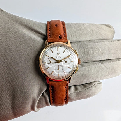 Omega Calibre 321 Chronograph | Solid 18K Gold | Ref. 101.010 | Recently Serviced