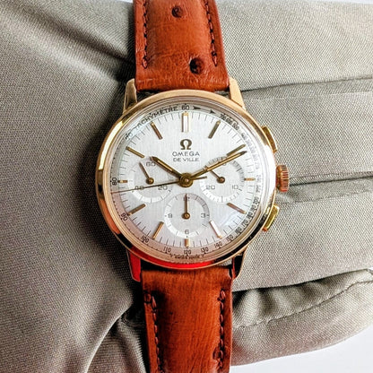 Omega Calibre 321 Chronograph | Solid 18K Gold | Ref. 101.010 | Recently Serviced