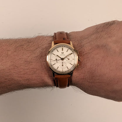 Omega Calibre 321 Chronograph | Solid 18K Gold | Ref. 101.010 | Recently Serviced