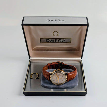 Omega Calibre 321 Chronograph | Solid 18K Gold | Ref. 101.010 | Recently Serviced