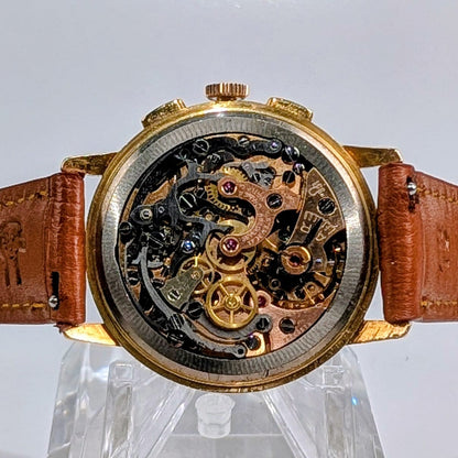 Omega Calibre 321 Chronograph | Solid 18K Gold | Ref. 101.010 | Recently Serviced