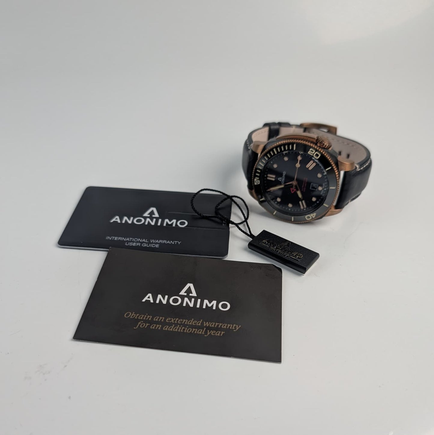 Anonimo Nautilo Bronze Automatic Diver — Blue Dial, Ref. AM-1002.08