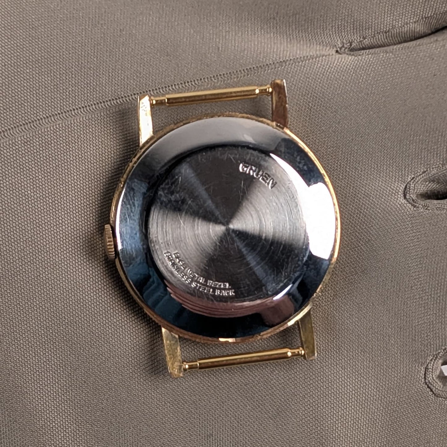 Gruen Precision 510 Gold-Plated Vintage Men's Watch | James Bond Style