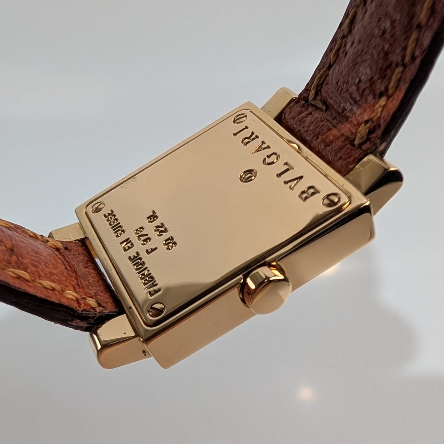 Bulgari Quadratto Solid 18K Yellow Gold Ladies Watch | Ref. SQ 22 GL