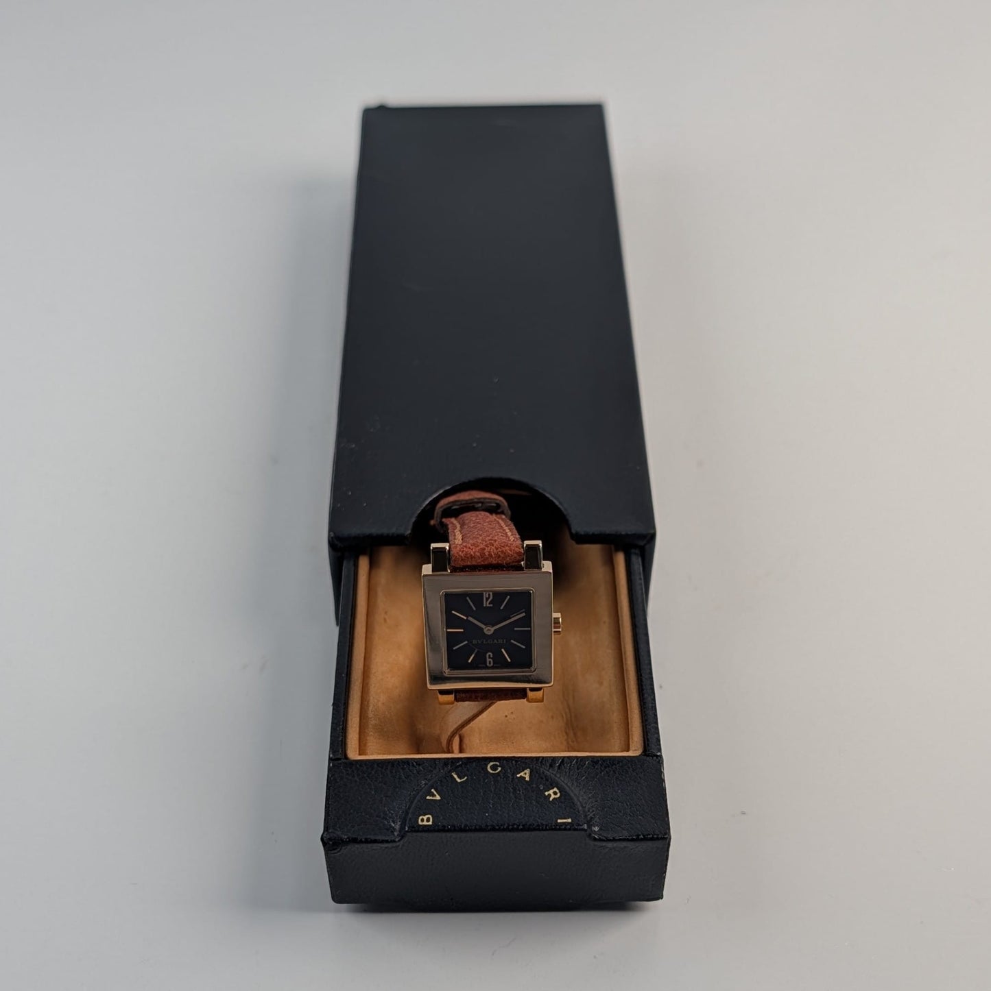 Bulgari Quadratto Solid 18K Yellow Gold Ladies Watch | Ref. SQ 22 GL