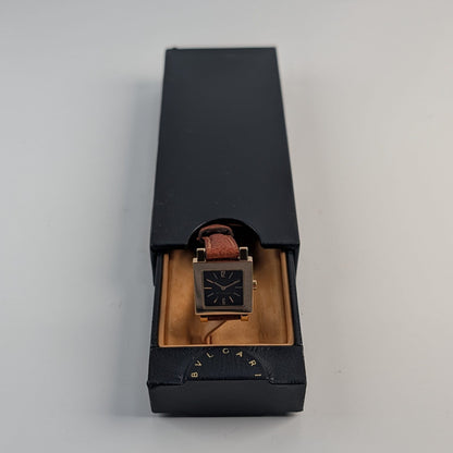 Bulgari Quadratto Solid 18K Yellow Gold Ladies Watch | Ref. SQ 22 GL