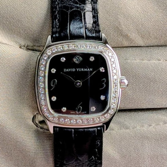 David Yurman Thoroughbred Ladies Watch | 0.88ct Diamonds | 25mm | Ref. T304-XSST