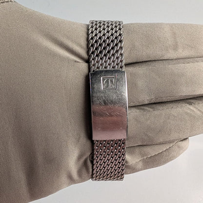 Tissot Visodate Seastar PR-516 | James Bond “Live and Let Die” | Mosaic Patina Dial | Original Mesh Bracelet