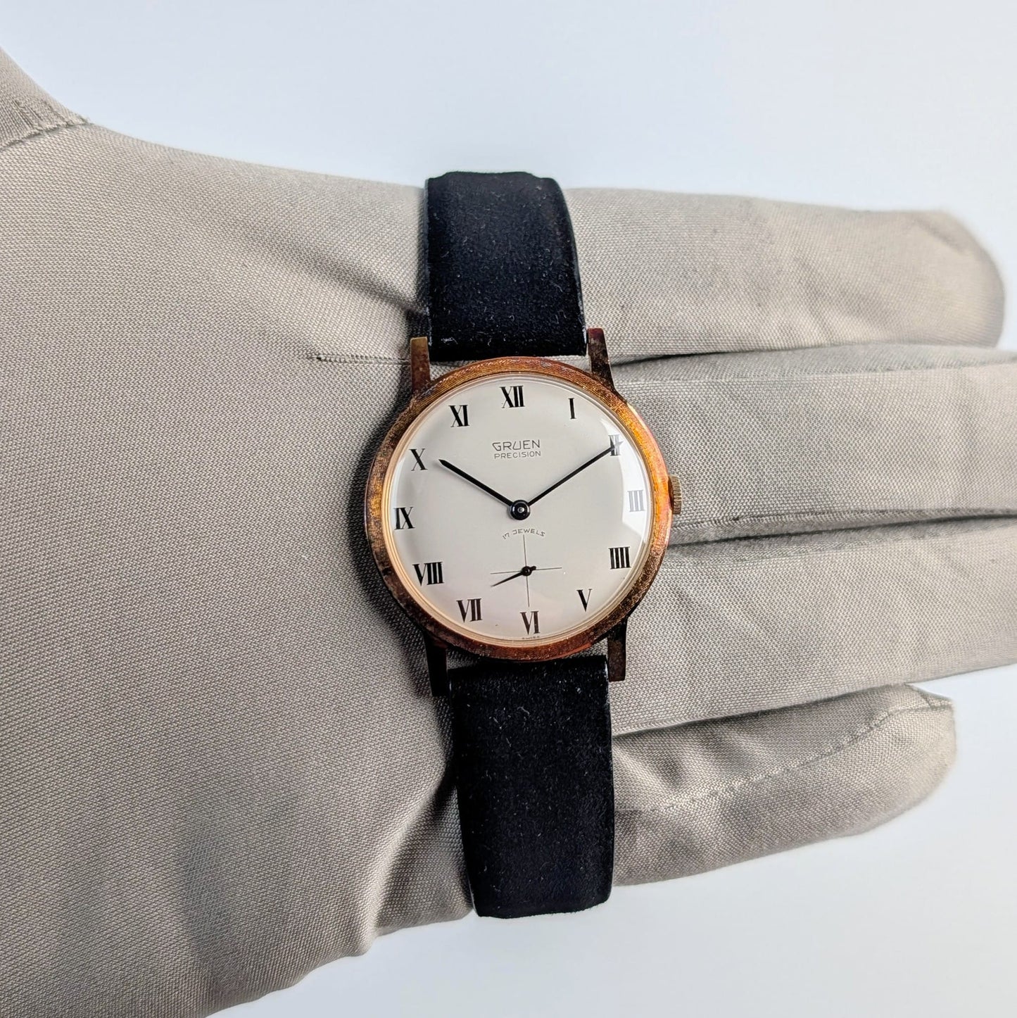 Gruen Precision 510 Gold-Plated Vintage Men's Watch | Pre-Owned Excellent