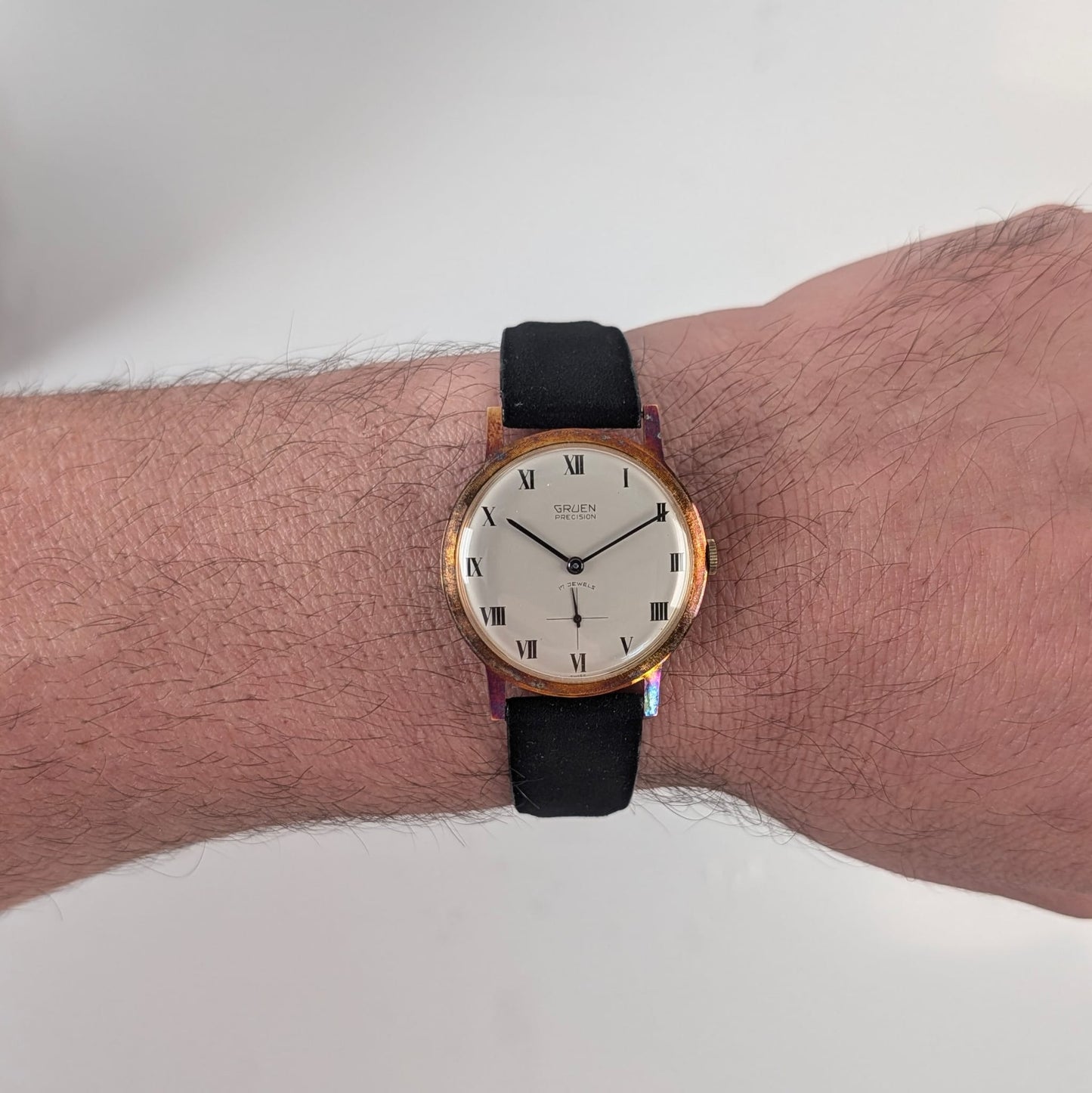 Gruen Precision 510 Gold-Plated Vintage Men's Watch | Pre-Owned Excellent