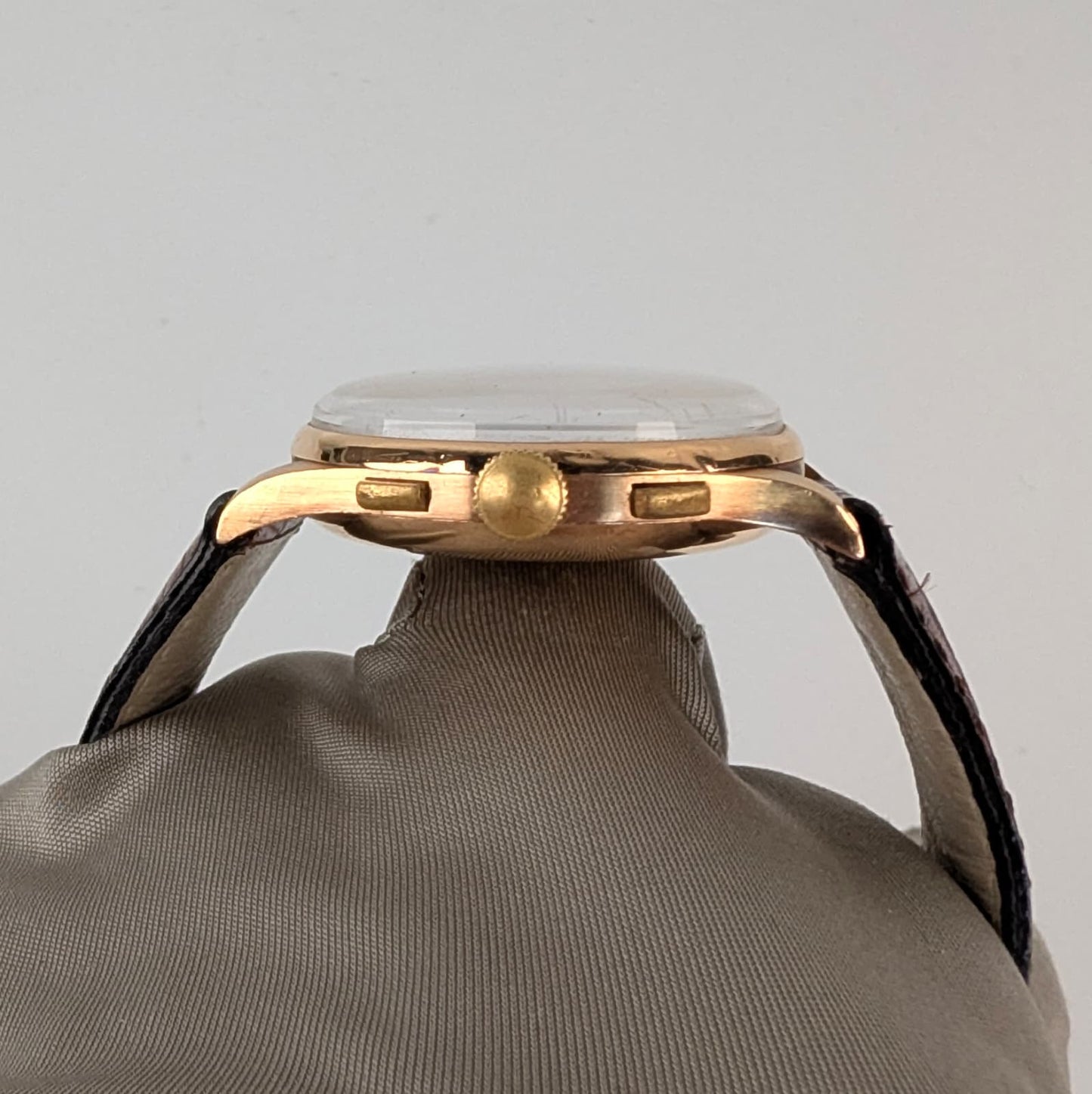 Swiss Vintage Solid 18K Yellow Gold Men's Chronograph Watch | Recently Serviced