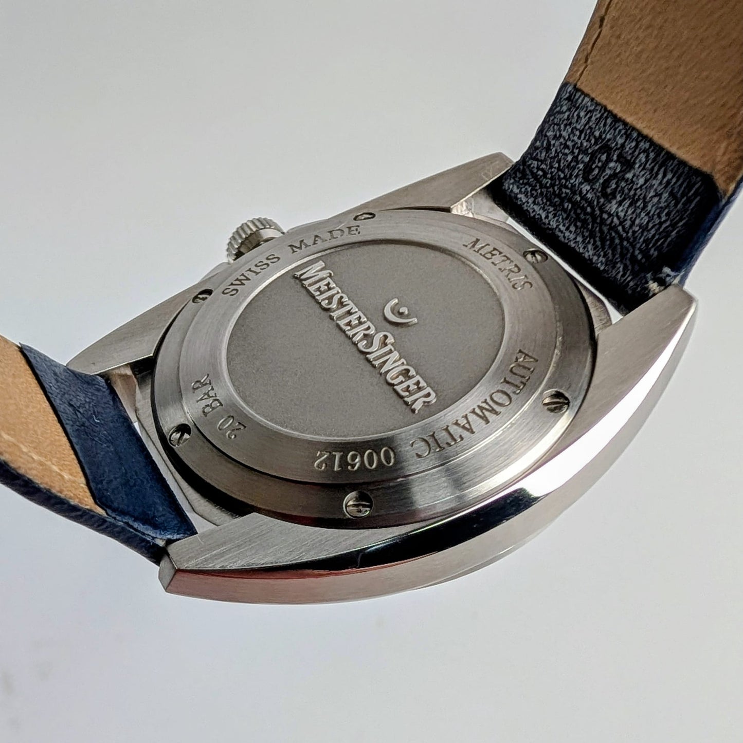 MeisterSinger Single Hand Men's Watch | Blue Dial | Ref. ME908