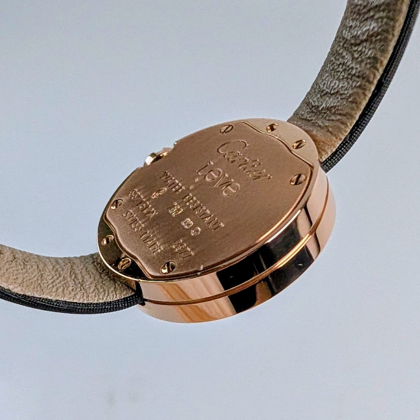 Cartier Love Watch Quartz 23mm — 18k Rose Gold with Factory Diamonds