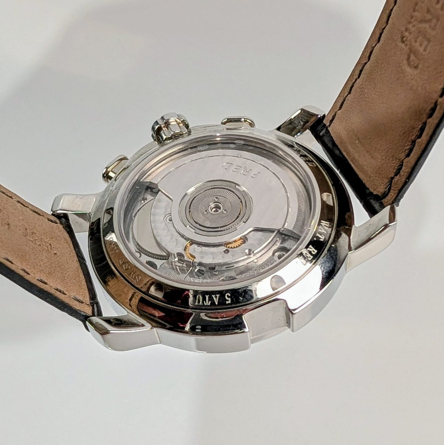 Fred of Paris Mens Diamond Bezel Watch R13-1011 MSRP $9,975