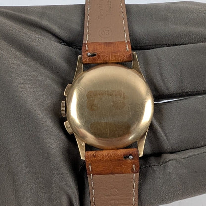 Omega Calibre 320 Chronograph Solid 18K Gold | Pulsations Dial | Ref. 101.002