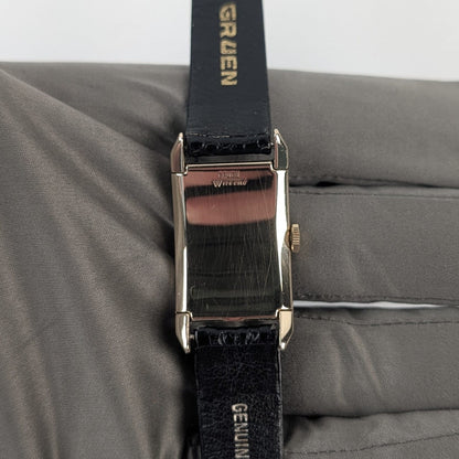 Gruen Curvex Solid 14K Yellow Gold Vintage Watch | Pre-Owned Excellent
