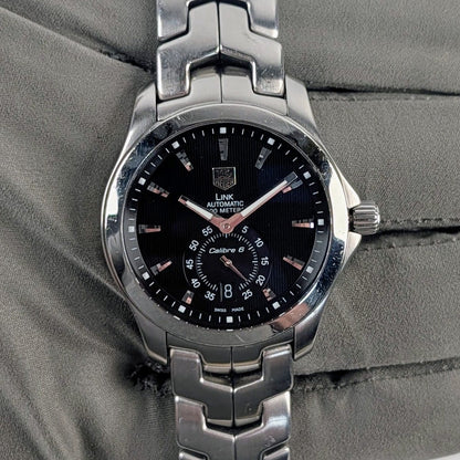 TAG Heuer Link Calibre 6 Men's Watch | Black Dial | Ref. WJF211A