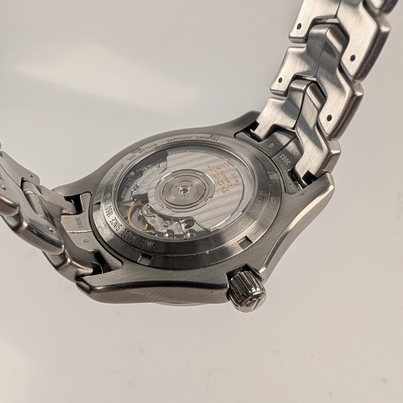 TAG Heuer Link Calibre 6 Men's Watch | Black Dial | Ref. WJF211A