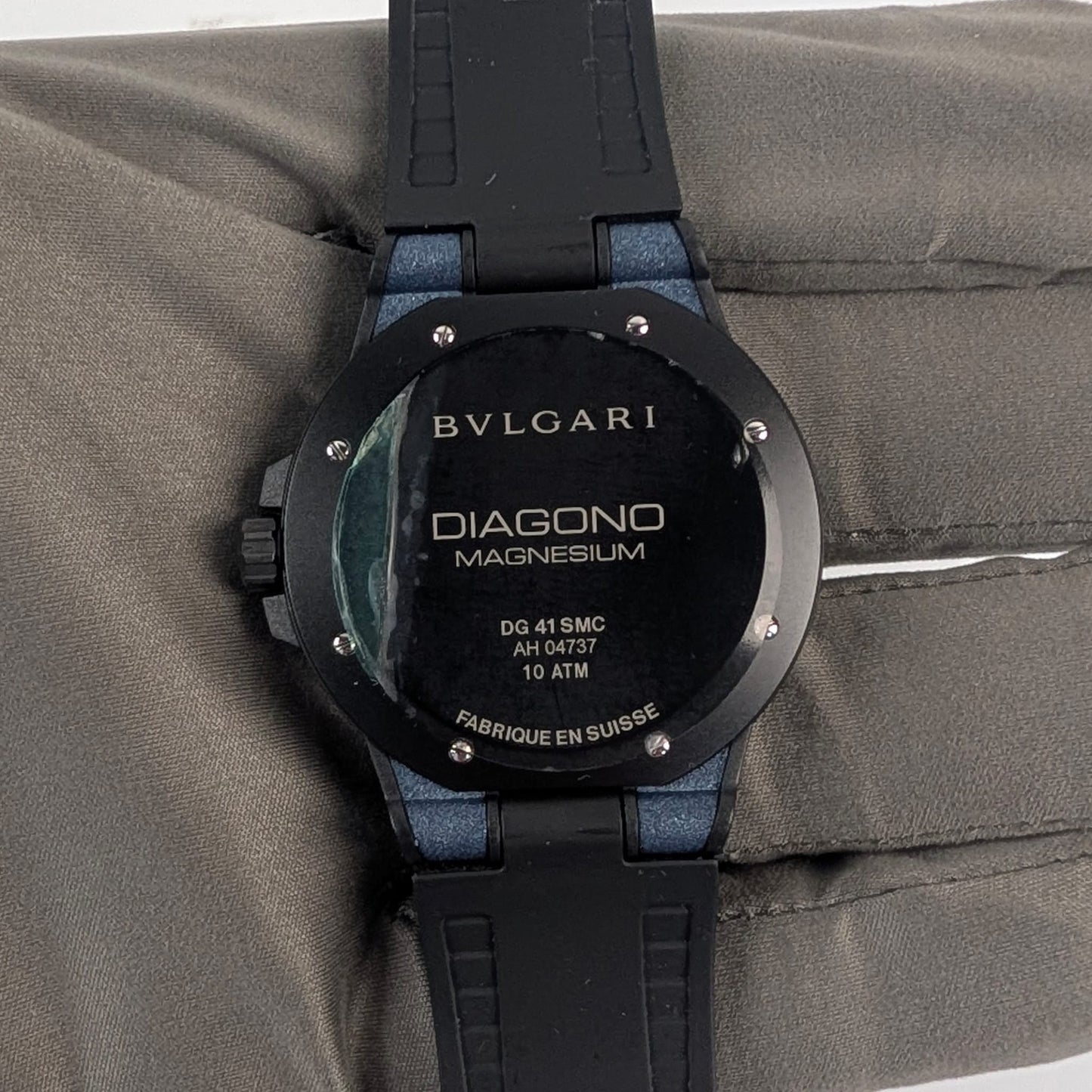 Bulgari Diagono Magnesium Men's Watch | Full Set | Ref. DG41SMC