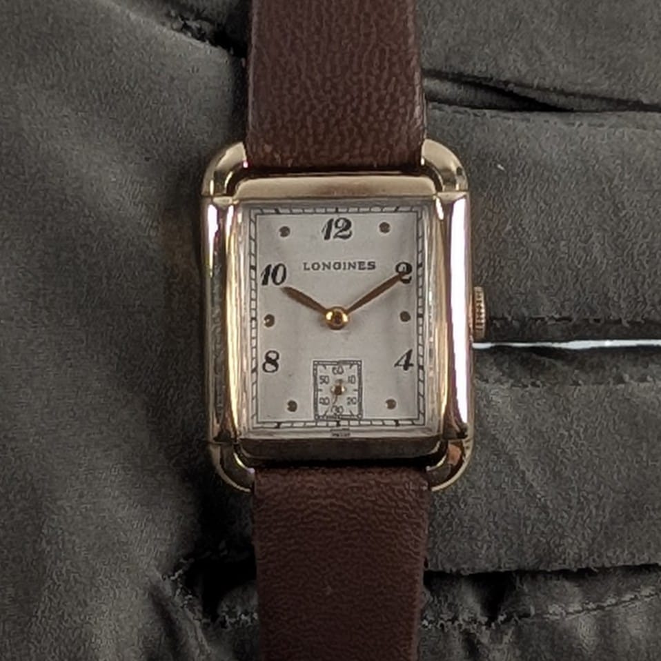 Longines-Wittnauer Geneva Montreal Vintage 14K Yellow Gold Watch
