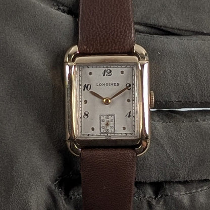 Longines-Wittnauer Geneva Montreal Vintage 14K Yellow Gold Watch