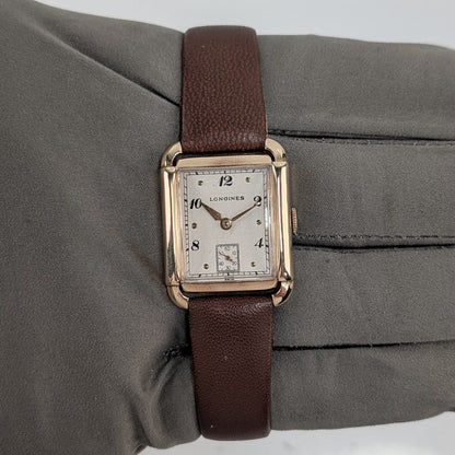 Longines-Wittnauer Geneva Montreal Vintage 14K Yellow Gold Watch