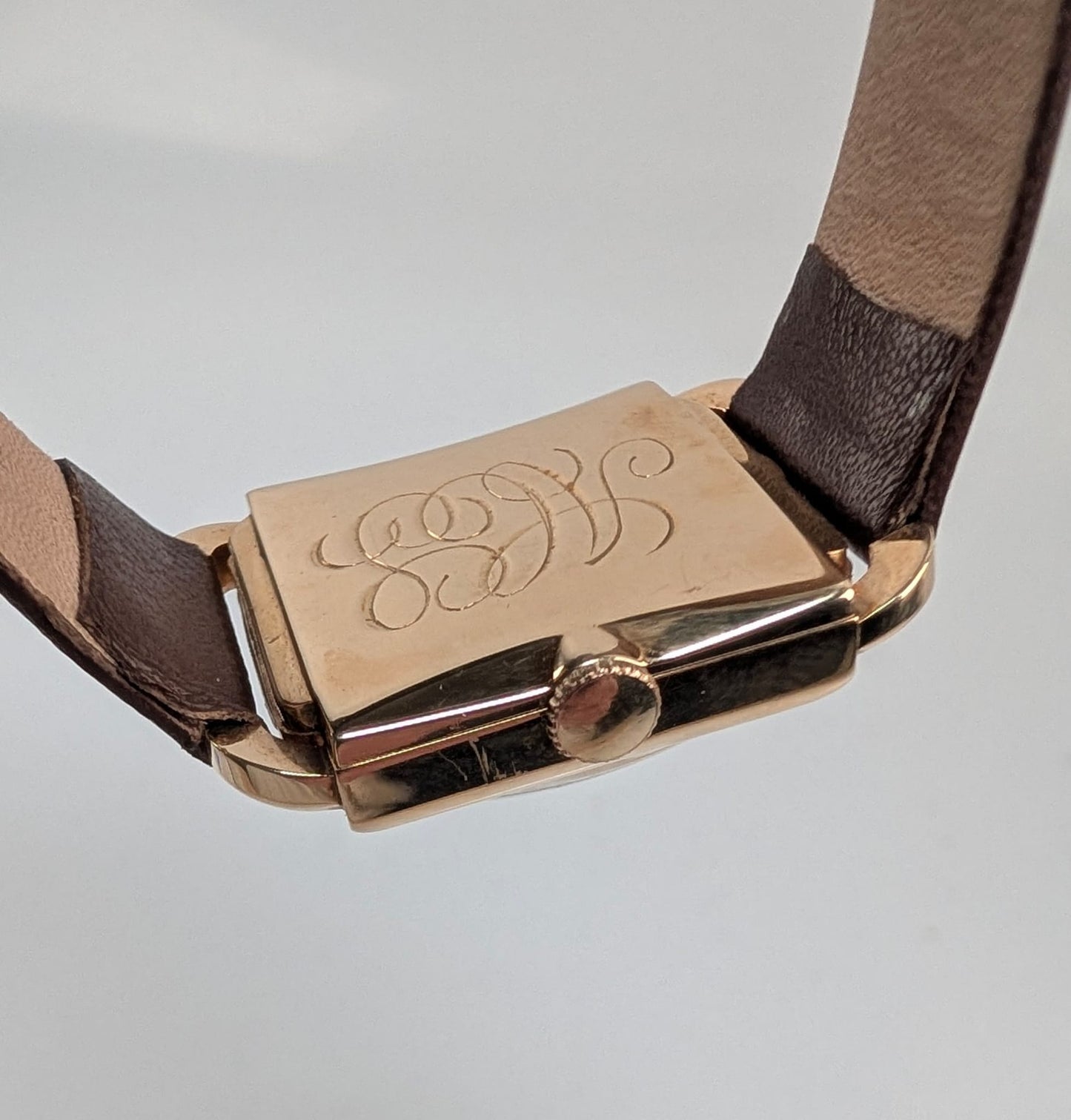 Longines-Wittnauer Geneva Montreal Vintage 14K Yellow Gold Watch
