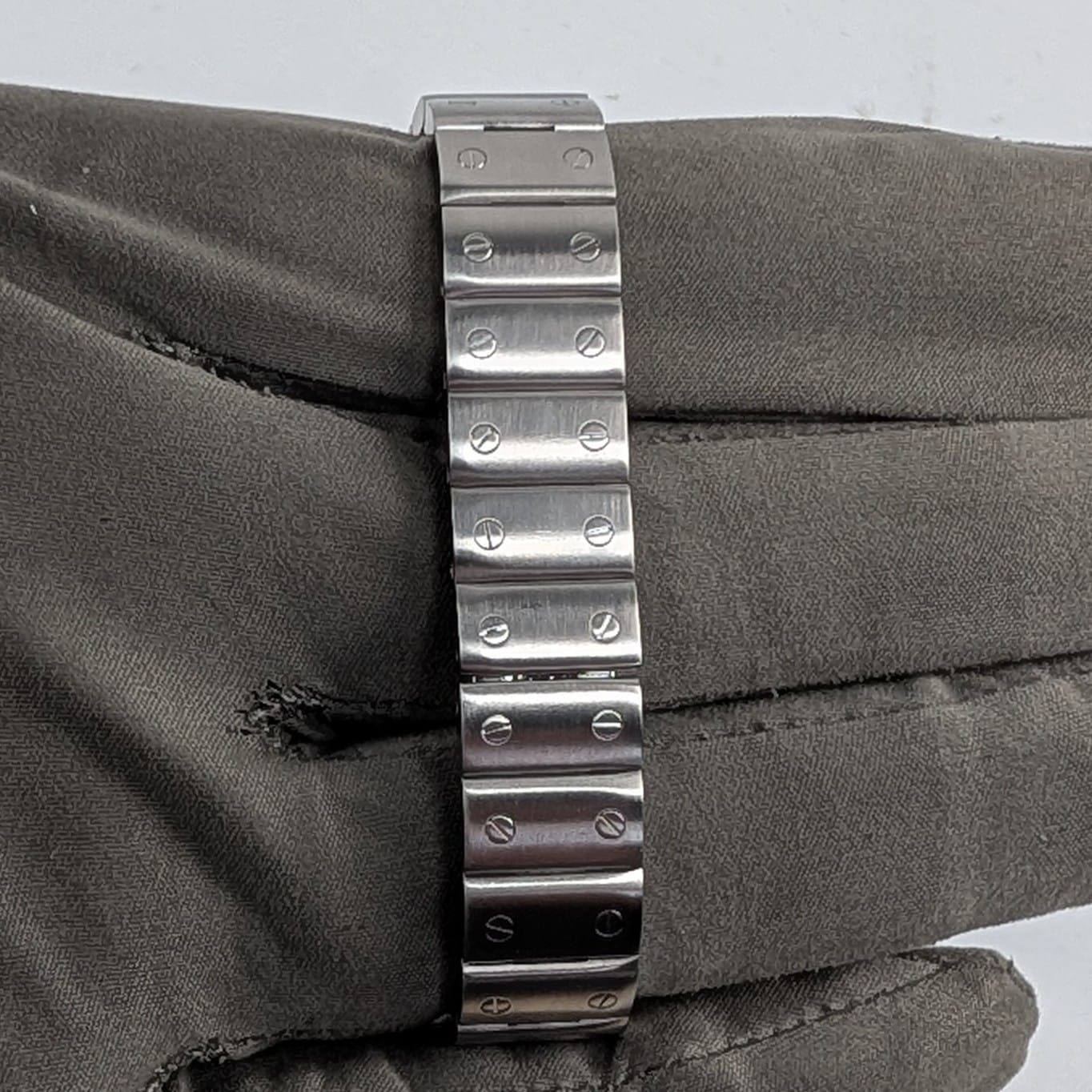 Cartier Santos Galbee Ladies Watch – Silver Roman Dial, Ref. 2423