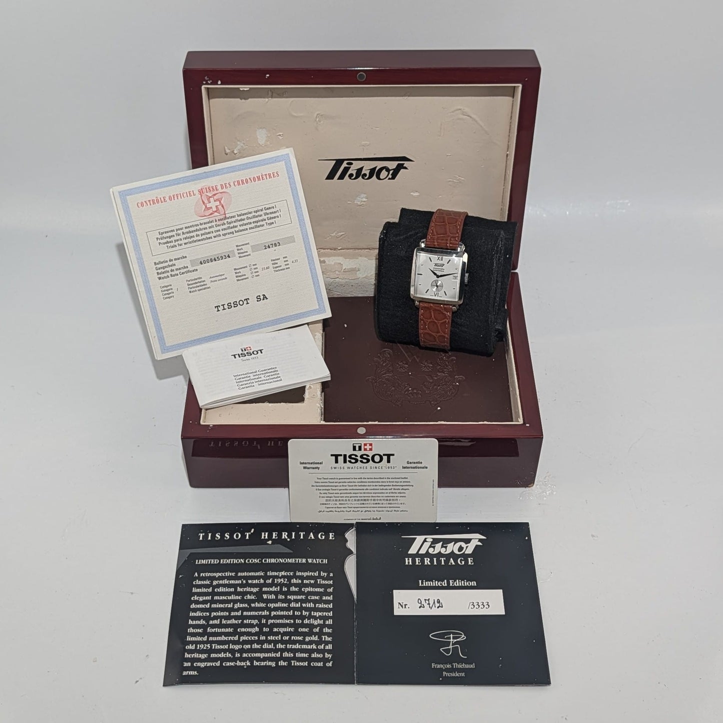 Tissot Heritage 1952 Limited Edition | 2003 Reissue | Full Set