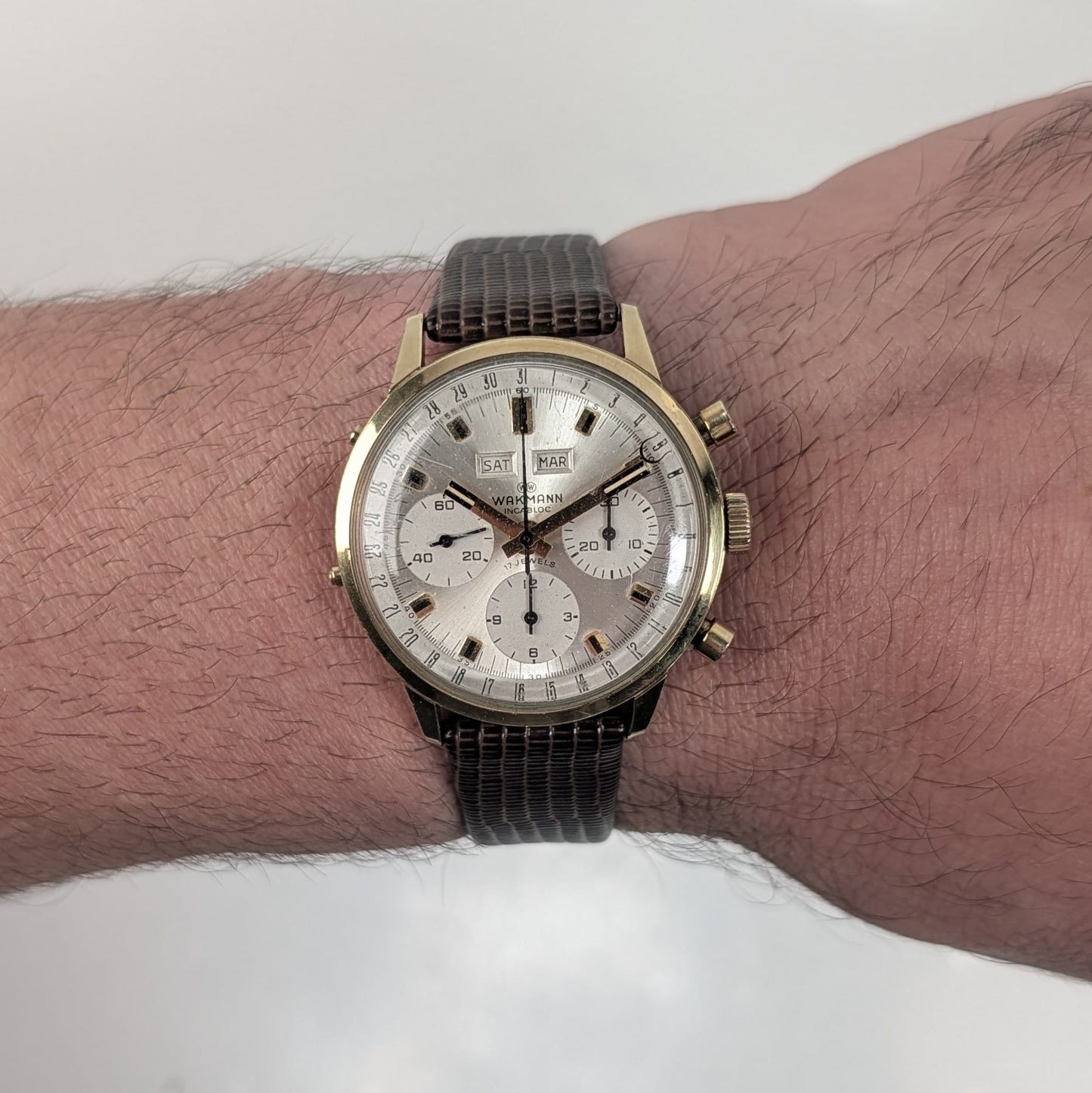 Wakmann Chronograph Triple Calendar Vintage Men's Watch | Ref. 71.1311.21