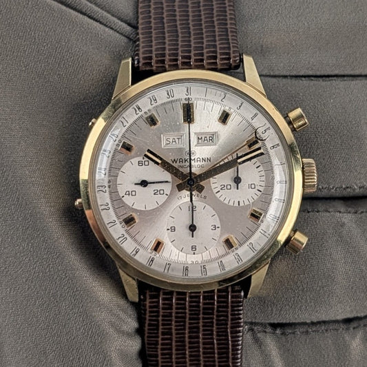 Wakmann Chronograph Triple Calendar Vintage Men's Watch | Ref. 71.1311.21