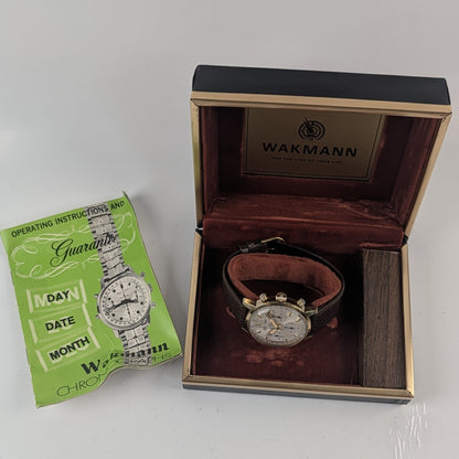 Wakmann Chronograph Triple Calendar Vintage Men's Watch | Ref. 71.1311.21