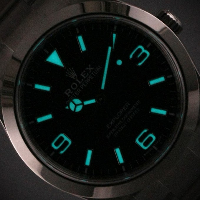 Rolex Explorer Black Dial | Ref. 214270