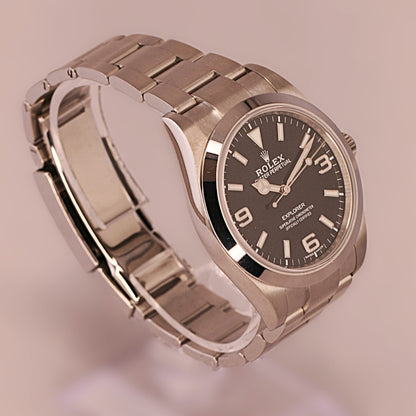 Rolex Explorer Black Dial | Ref. 214270