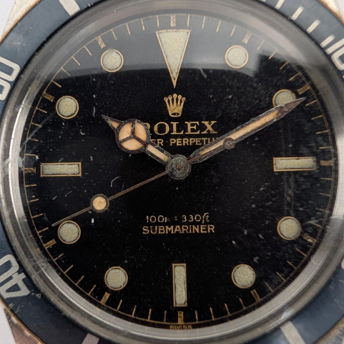 Rolex Submariner No-Date | Ref. 5508 | 1958 | James Bond | Tropical Dial