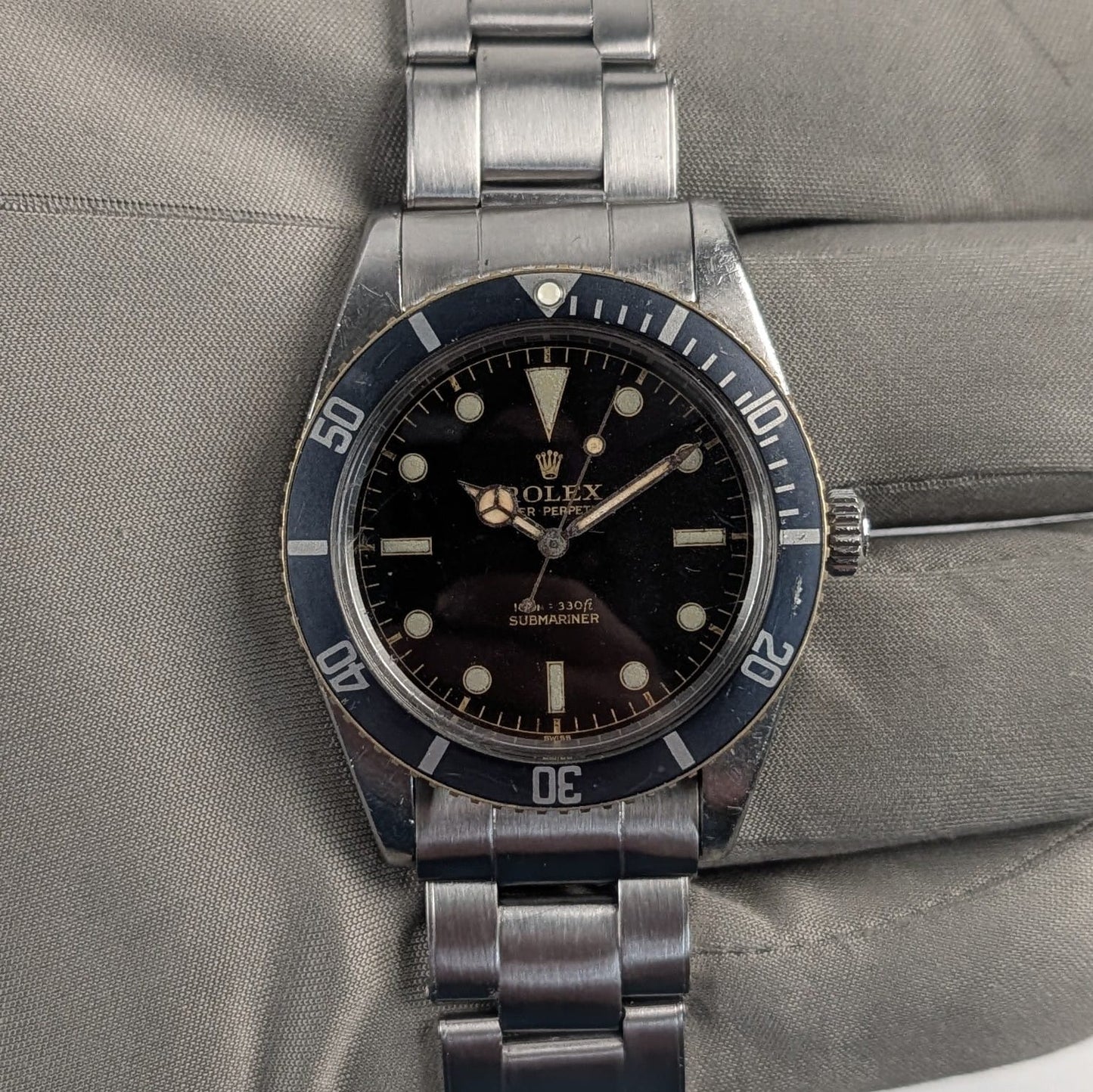 Rolex Submariner No-Date | Ref. 5508 | 1958 | James Bond | Tropical Dial