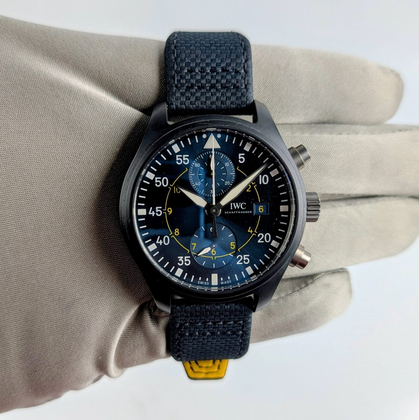 IWC Pilot's Watch Chronograph Blue Angels Edition — Ref. IW389008