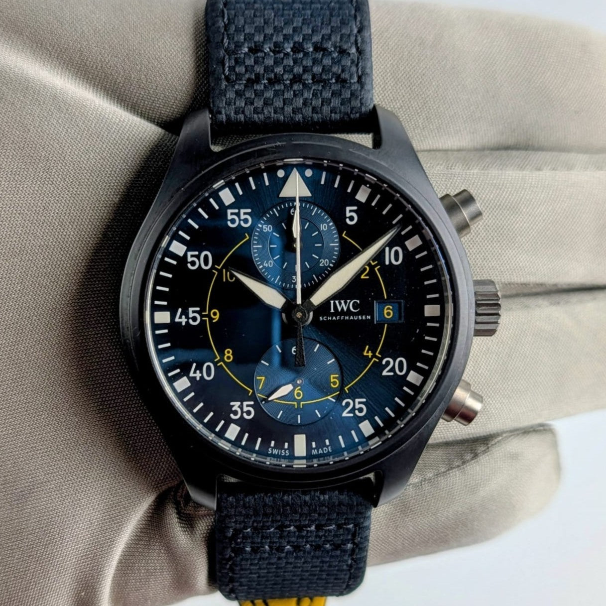 IWC Pilot's Watch Chronograph Blue Angels Edition — Ref. IW389008