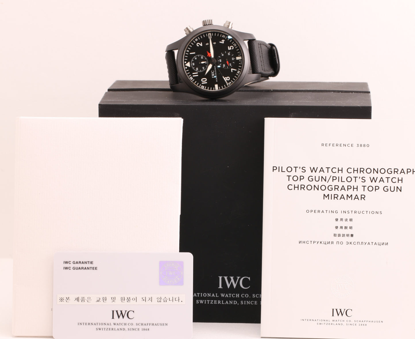 IWC Top Gun Pilot's Watch Black Dial | IW388001