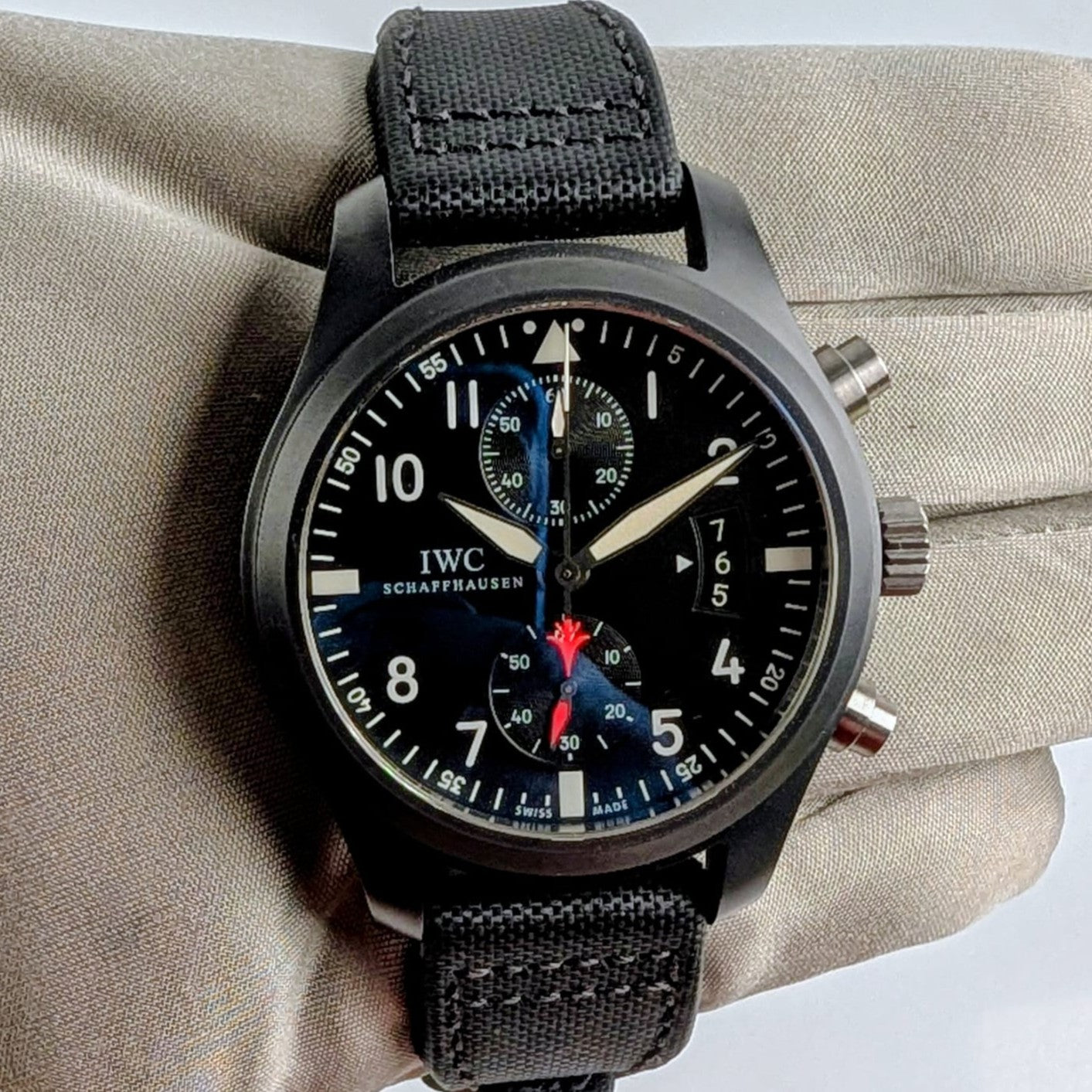 IWC Top Gun Pilot's Watch Black Dial | IW388001