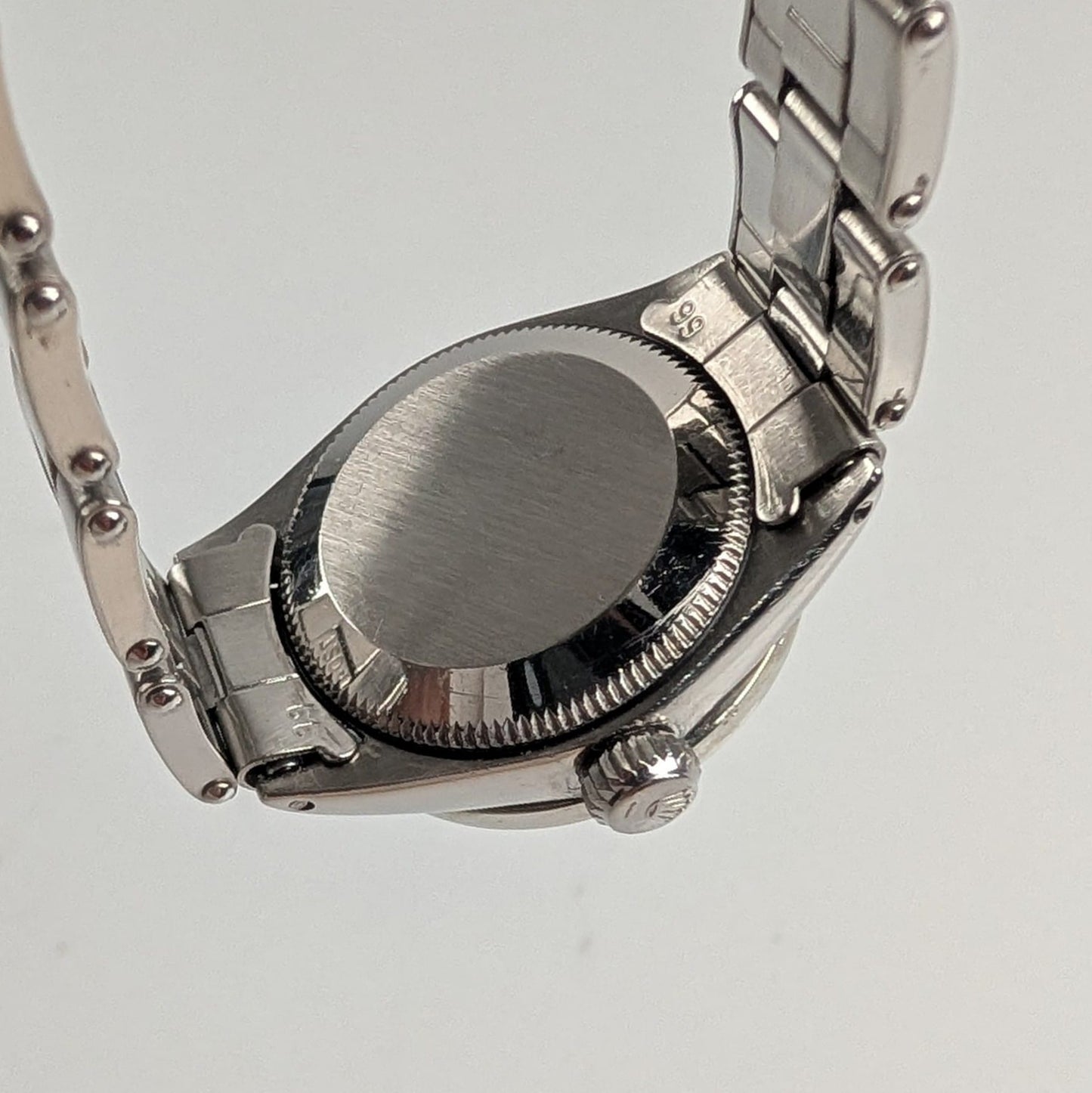 Rolex Ladies Oyster Perpetual | Black Dial | Diamond Bezel | Ref. 6618