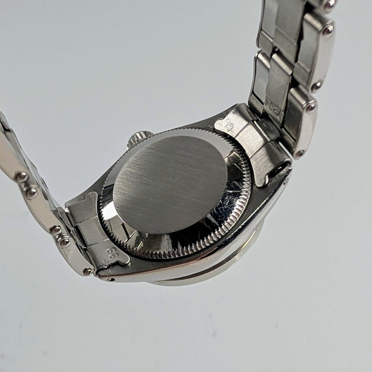 Rolex Ladies Oyster Perpetual | Black Dial | Diamond Bezel | Ref. 6618