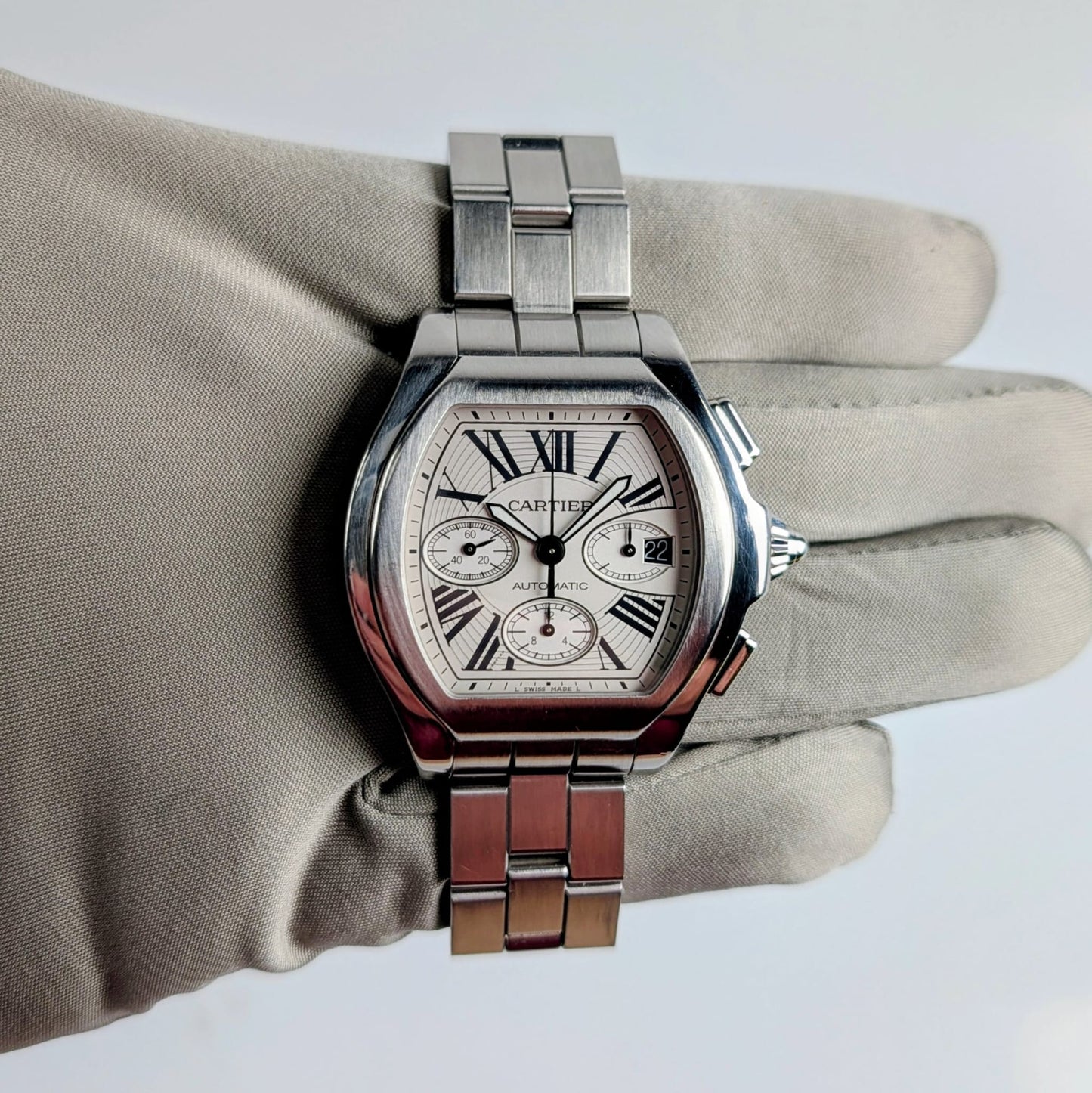 Cartier Roadster Chronograph XL — Ref. 3405