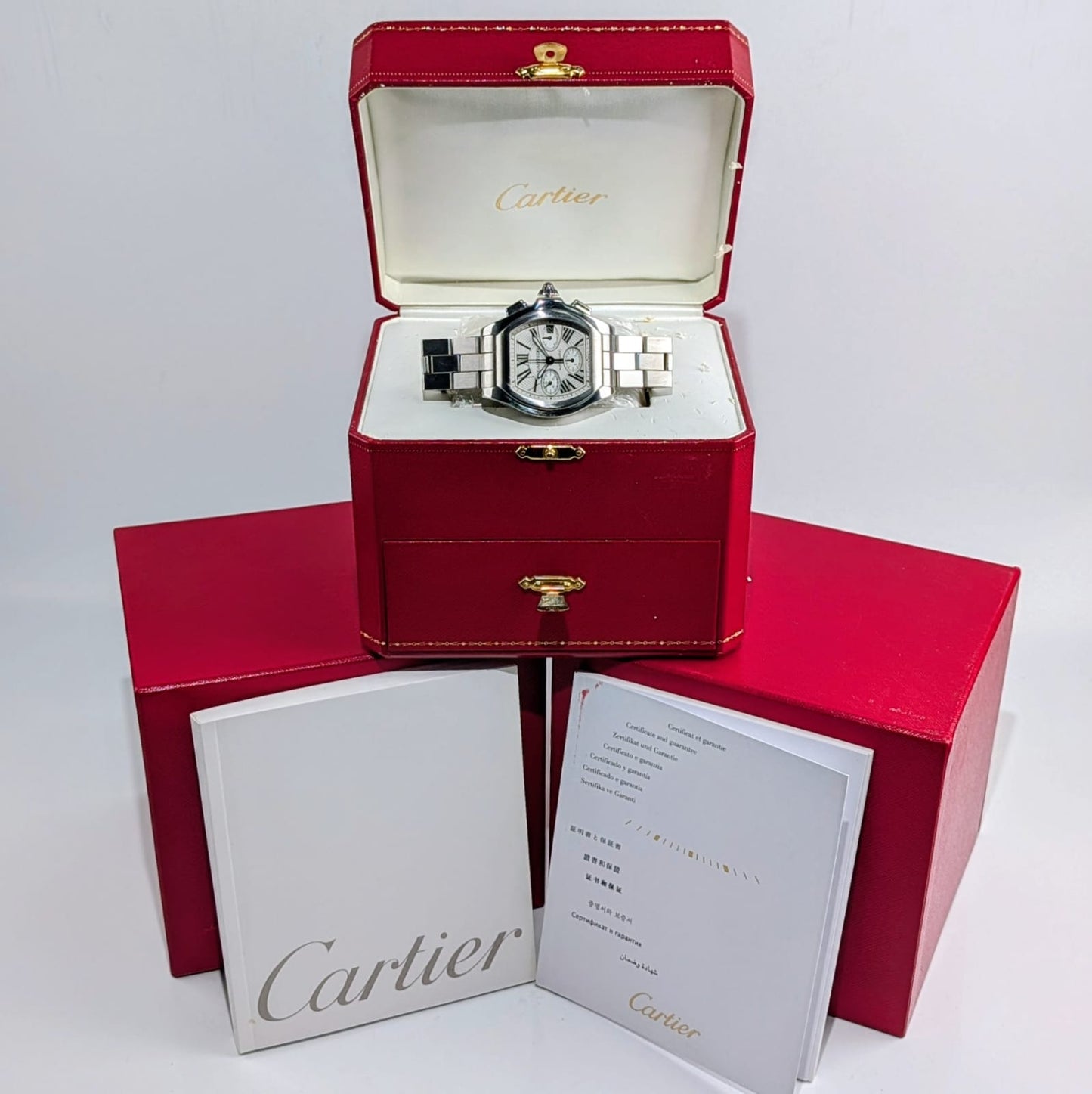 Cartier Roadster Chronograph XL — Ref. 3405