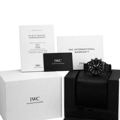 IWC Pilot's Watch Chronograph Blue Angels Edition — Ref. IW389008