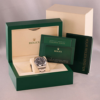 Rolex Explorer Black Dial | Ref. 214270